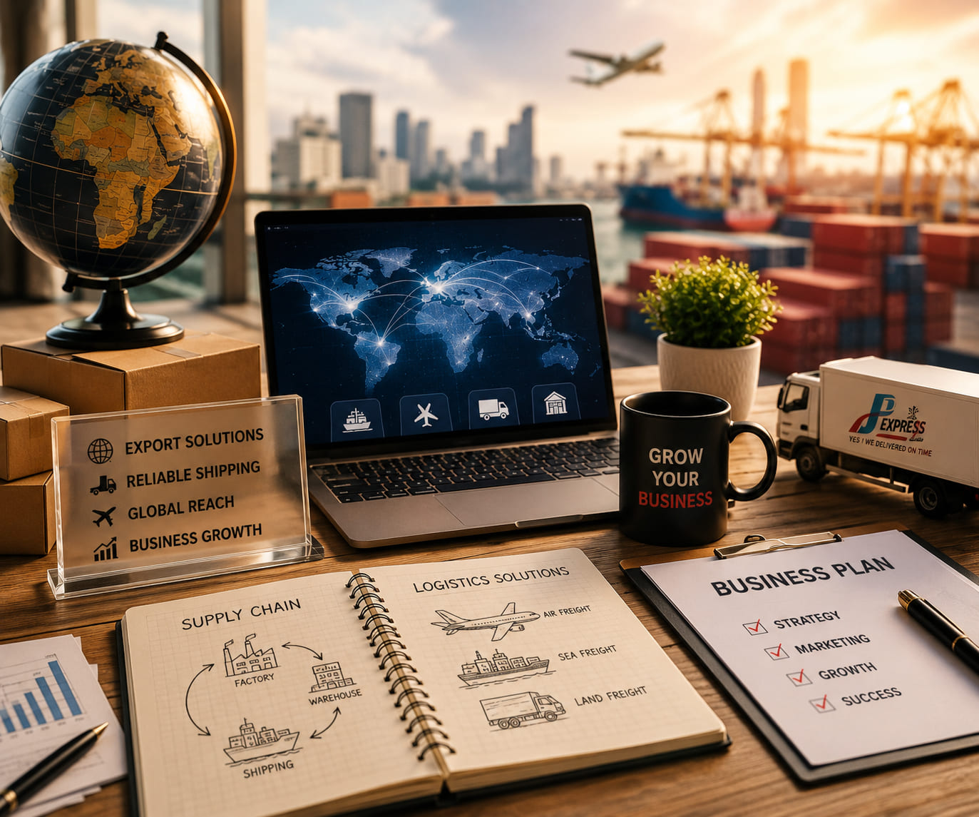 Corporate business shipping solution
