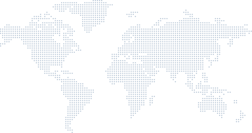 World map showing JP Express shipping coverage